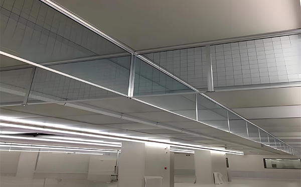 库车玻璃挡烟垂壁