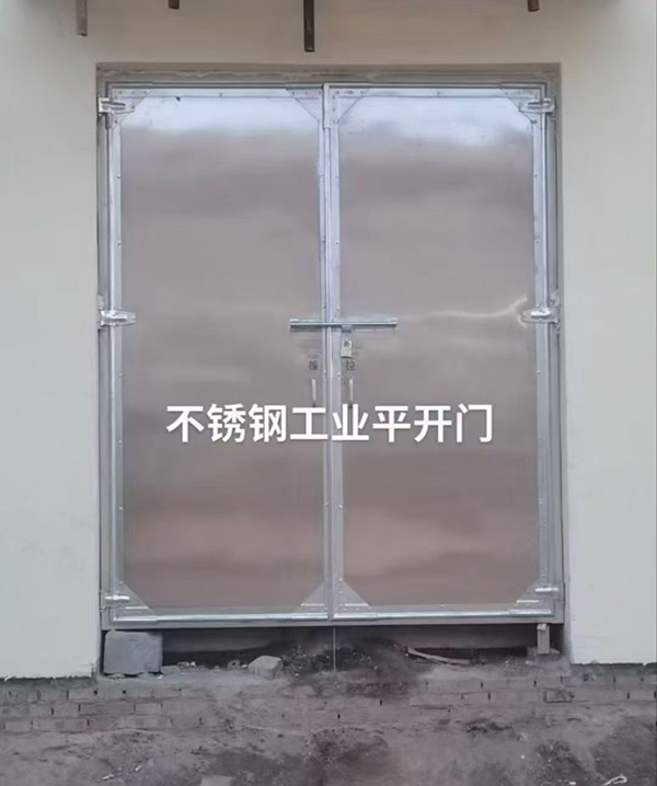 不锈钢库车工业平开门在现代工业场景中的应用实践